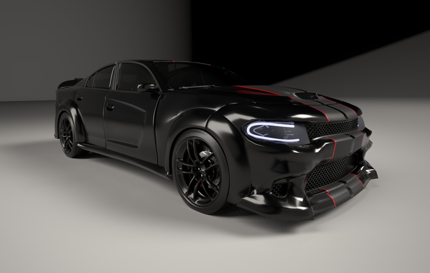 ArtStation - American Muscle Car | Game Assets