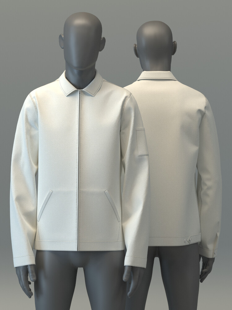 ArtStation - Twill Jacket | Resources