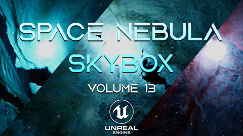 Space Nebula Skyboxes Volume 13 || Unreal Engine Project Included + Blackhole