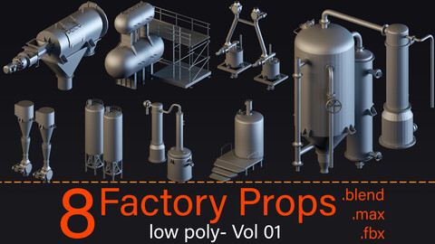 8 Factory props- Vol 01