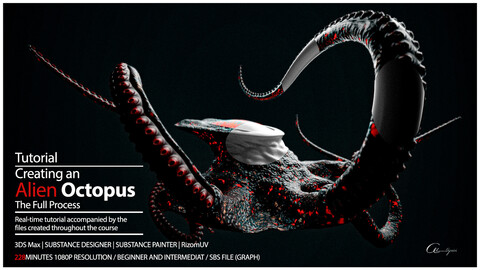 Tutorial | Creating an Alien Octopus - The Full Process