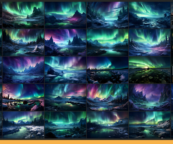 ArtStation - 303 Aurora Borealis References | Artworks