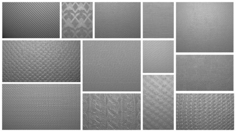 48 Seamless Fabric Alphas - 4k Quality