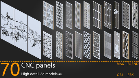 70-CNC panels-Kitbash-vol 03