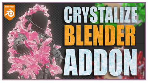 Crystalize Addon for Blender