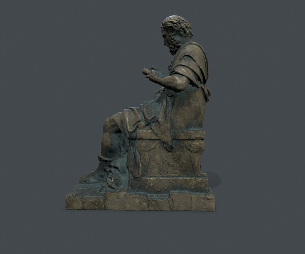 ArtStation - Man Statue | Resources