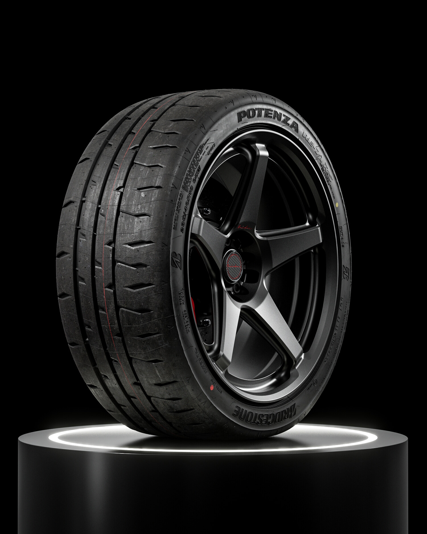 ArtStation - Bridgestone Potenza RE-71RS • 235/40 R18 (95W) • 200