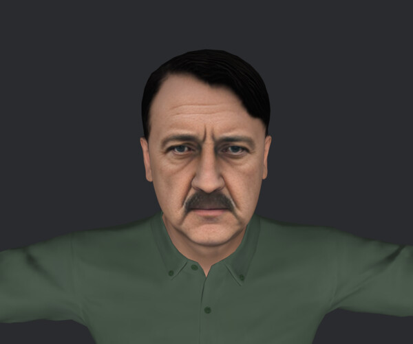 ArtStation - Adolf Hitler Hyper Realistic Full Body Fully Rigged 3D ...