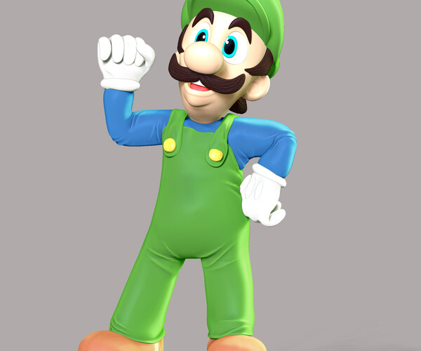 ArtStation - Super Mario Model T Pose