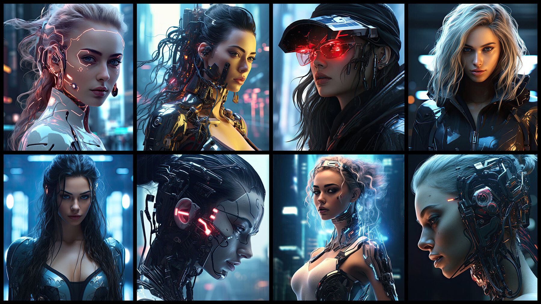 ArtStation - +350 Anime Cyberpunk Characters (4k)