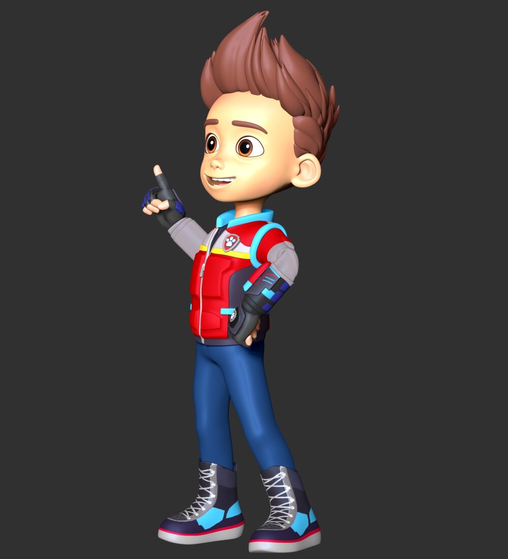 Ryder Paw Patrol Game - Buy Royalty Free 3D model by Spuke