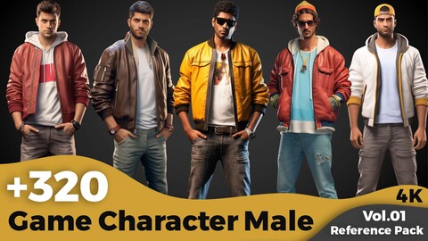 +330 Game Male Character Concept(4k)