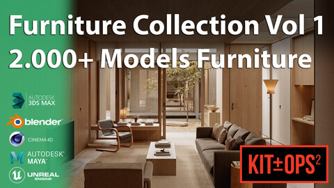 2000+ Models furniture | Update 2024 | Vol 1