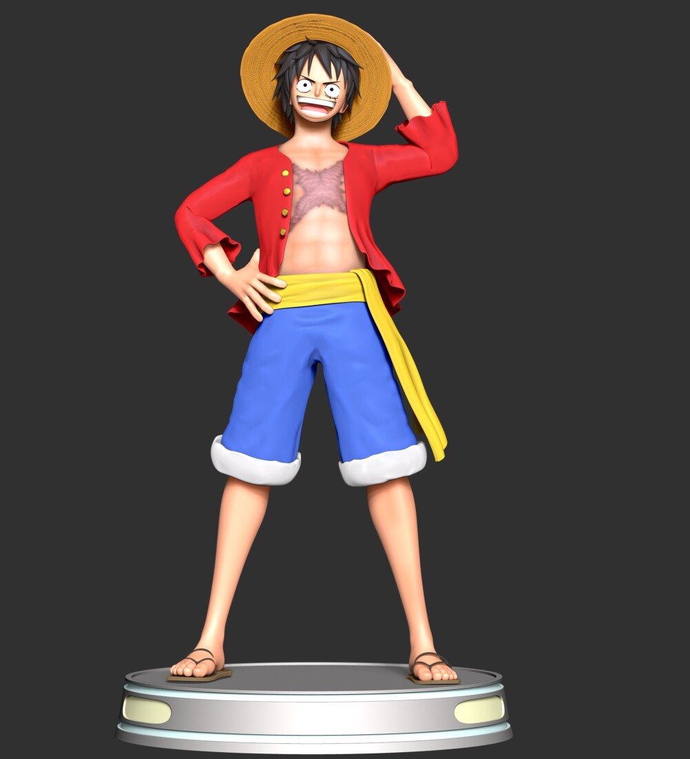 ArtStation - Monkey D Luffy (Pre TS)