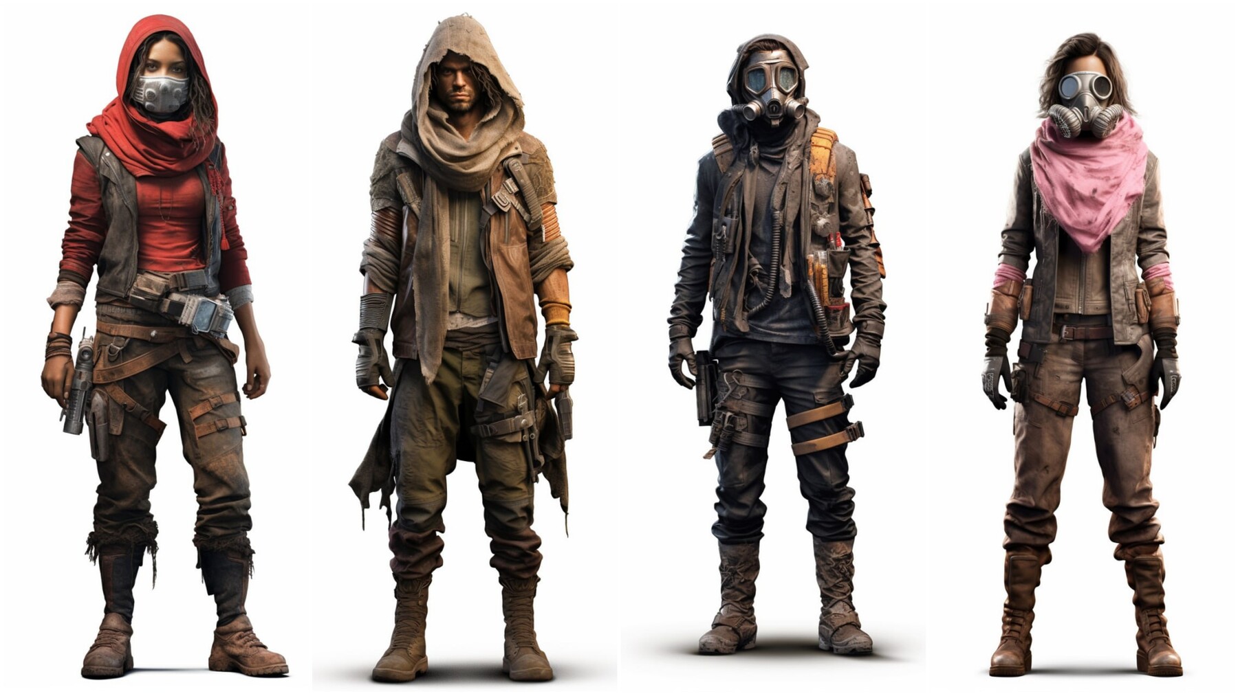 ArtStation - +350 Post Apocalyptic Characters Concept(4k) | Artworks