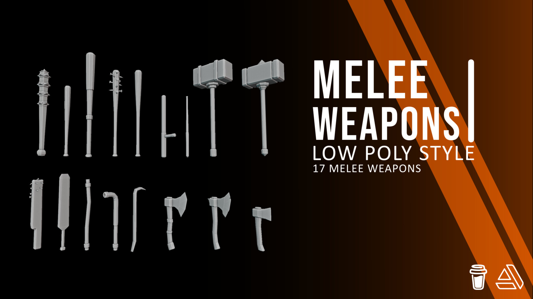 ArtStation - Free CC0 Melee Weapon Sprites Pack