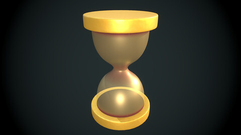 Stylized sand watch asset