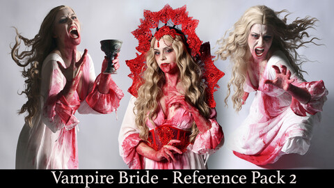 x150 Vampire Bride - Stock Model Reference Pack 2