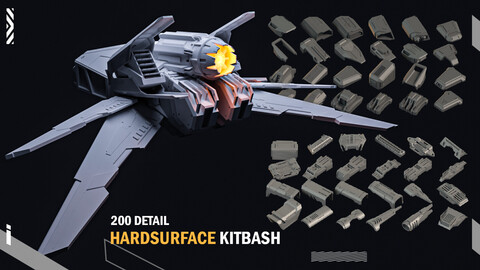 200 Detail _Hard Surface Kitbash vol.4