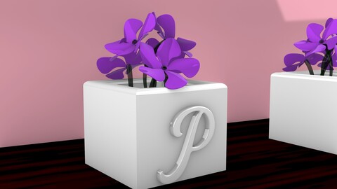Planter 3d Model