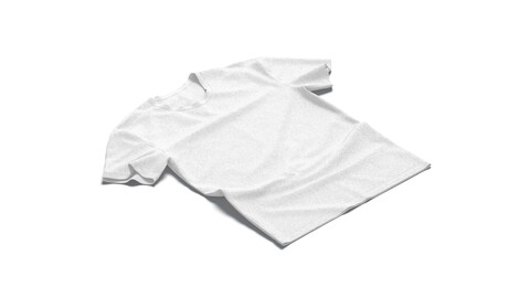 Flat Lay T-shirt - wrinkled casual tshirt