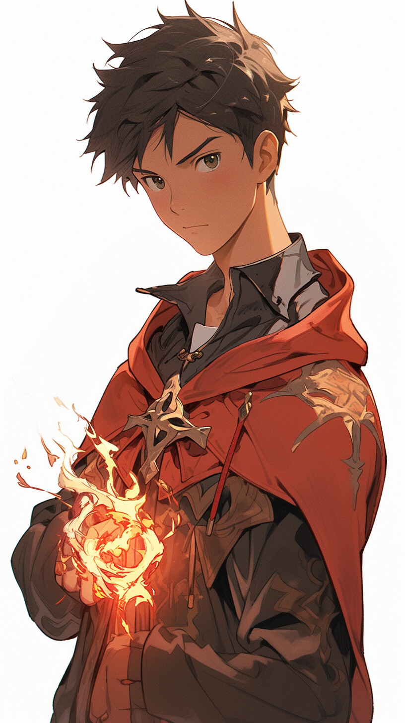 ArtStation - Fantasy Character Anime Boy