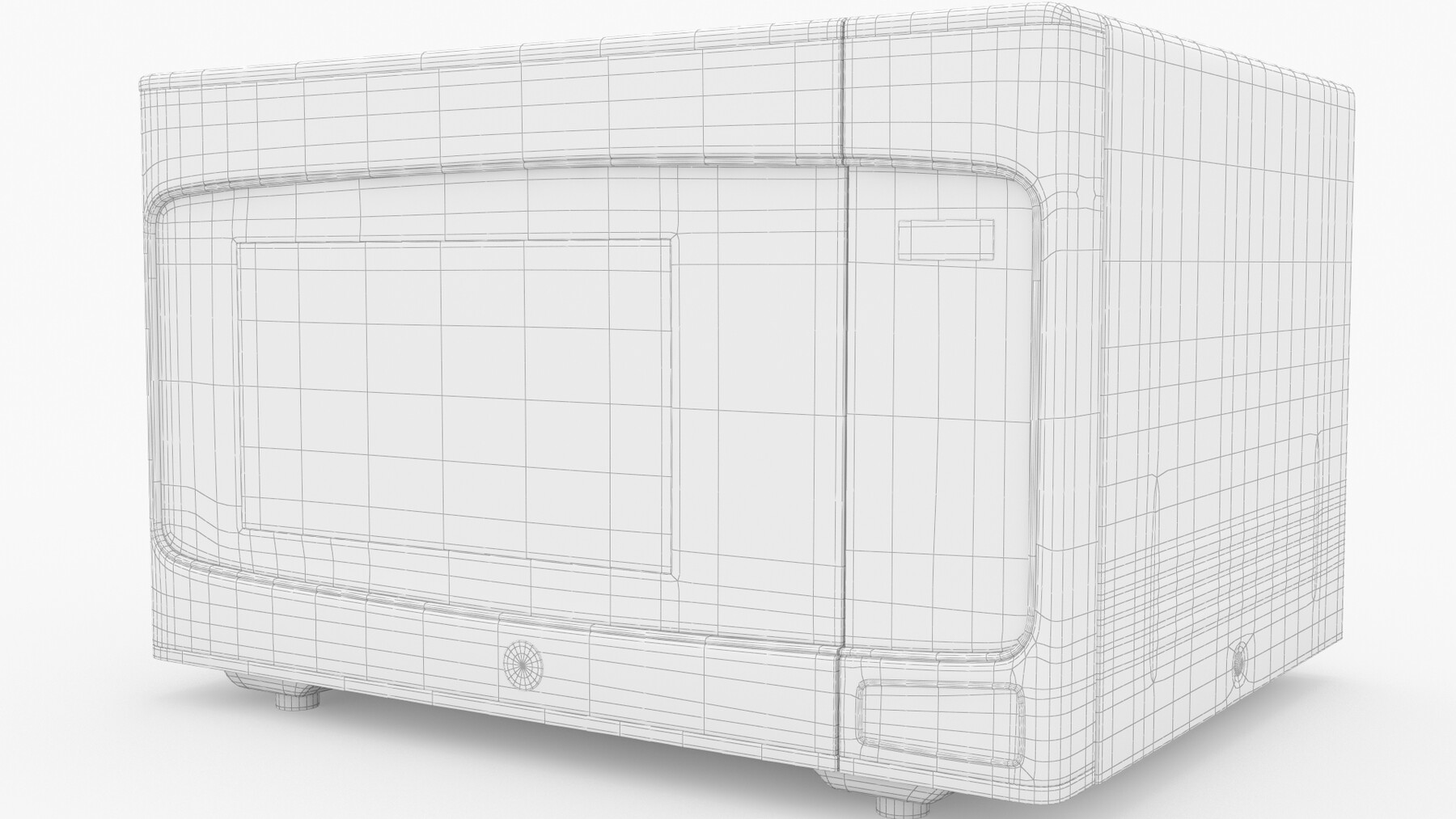 Ge Countertop Microwave Oven Jesp113Spss - 3D Model by 3dxin