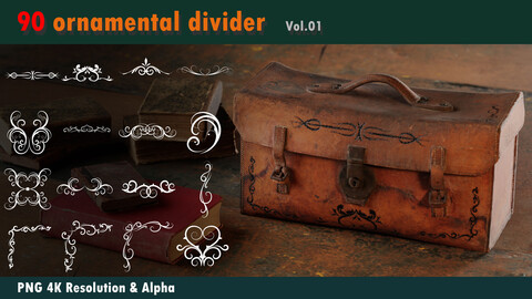 Ornamental Divider Alpha (vol.1)