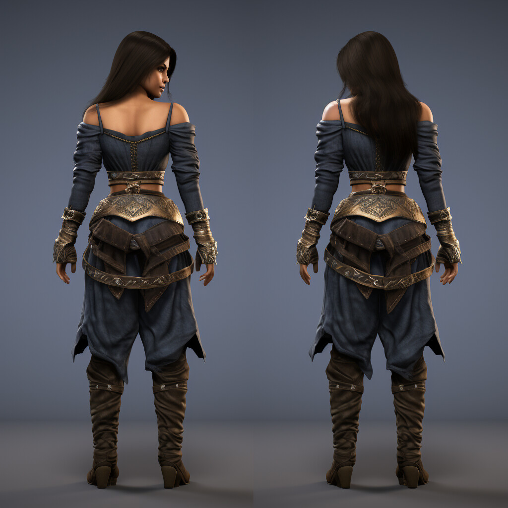 ArtStation - Medieval fantasy women pack 4K high quality More than 400 ...