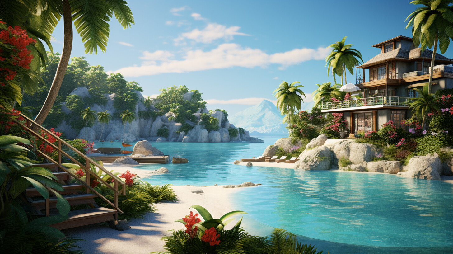 ArtStation - 360 Perfect Vacation Images 4K | Artworks