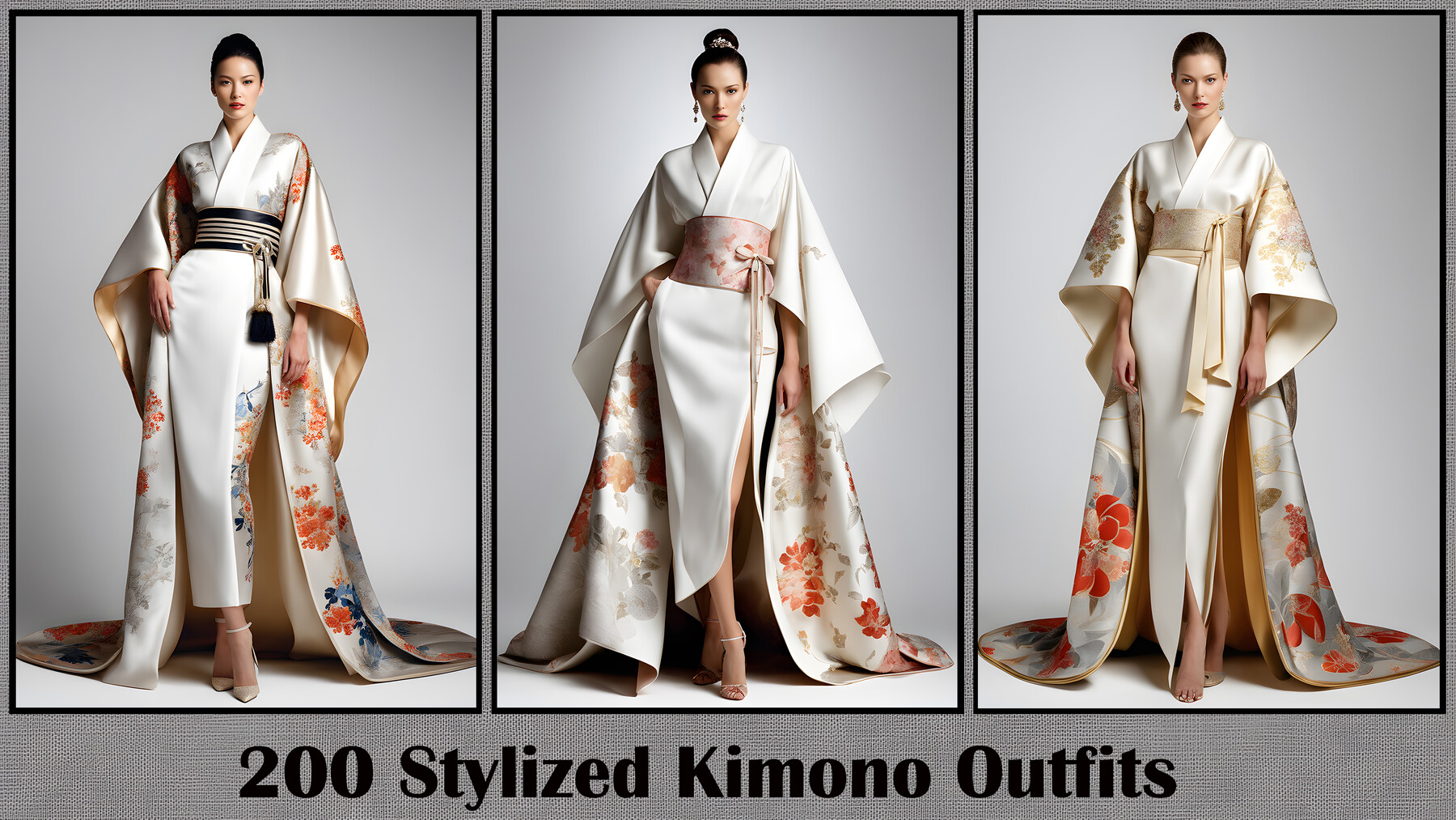 ArtStation - 200 Stylized Kimono Outfits | Artworks