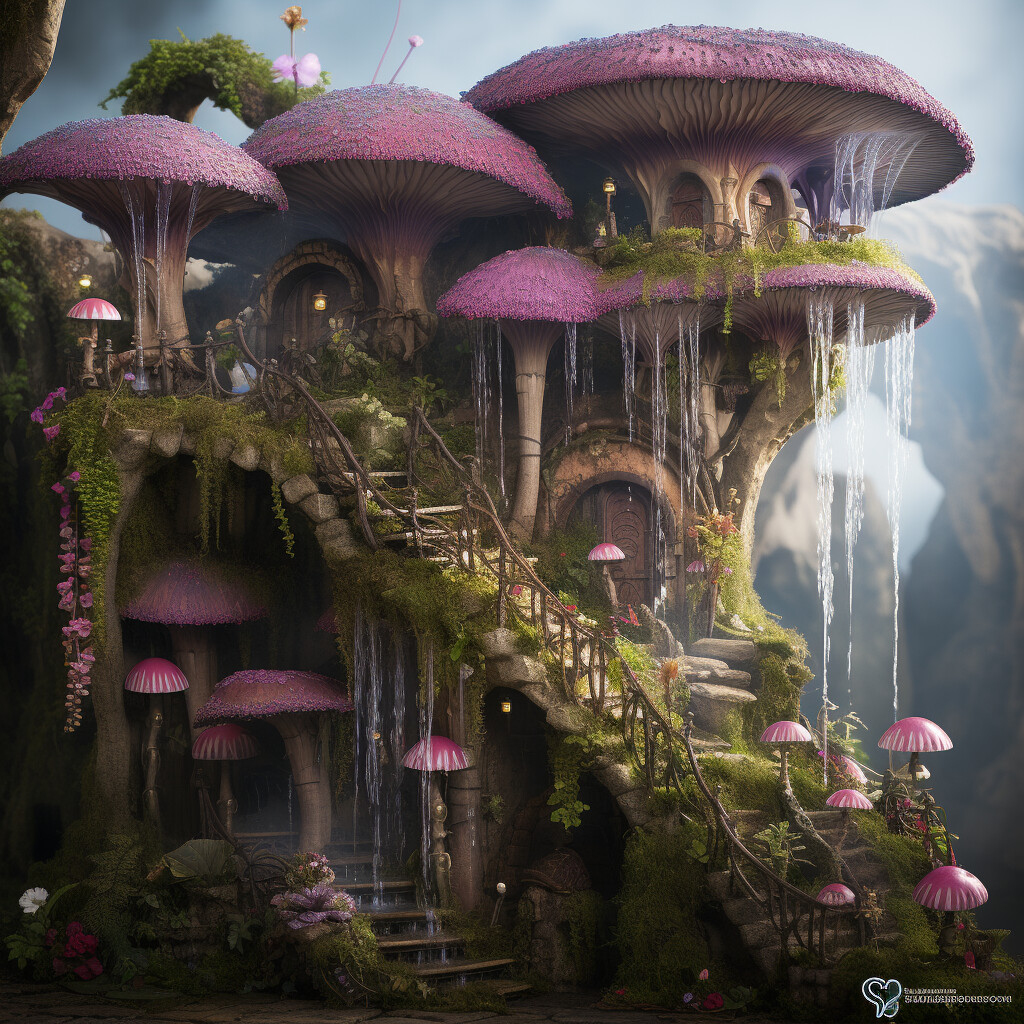 ArtStation - Mushroom home | Artworks