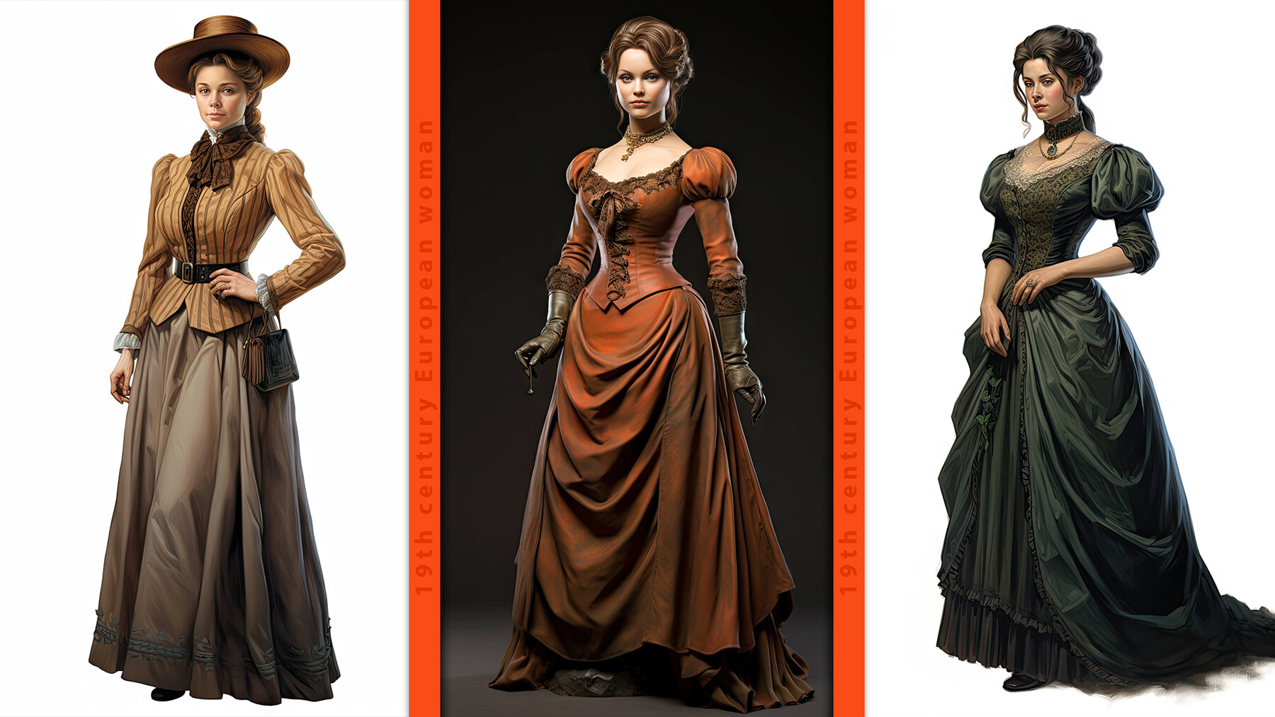 19th Century Female Clothing