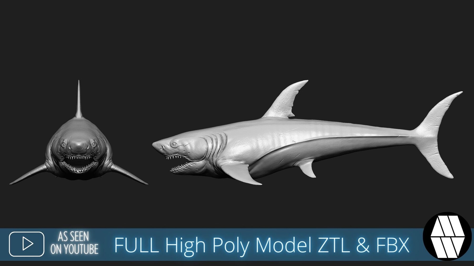 Blender 2.8 Tutorial - Modeling a shark 