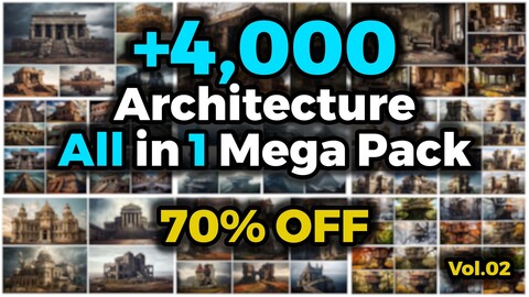 +4,000 Architecture (4K) All in 1 Mega Pack | Vol_02 - 70% OFF