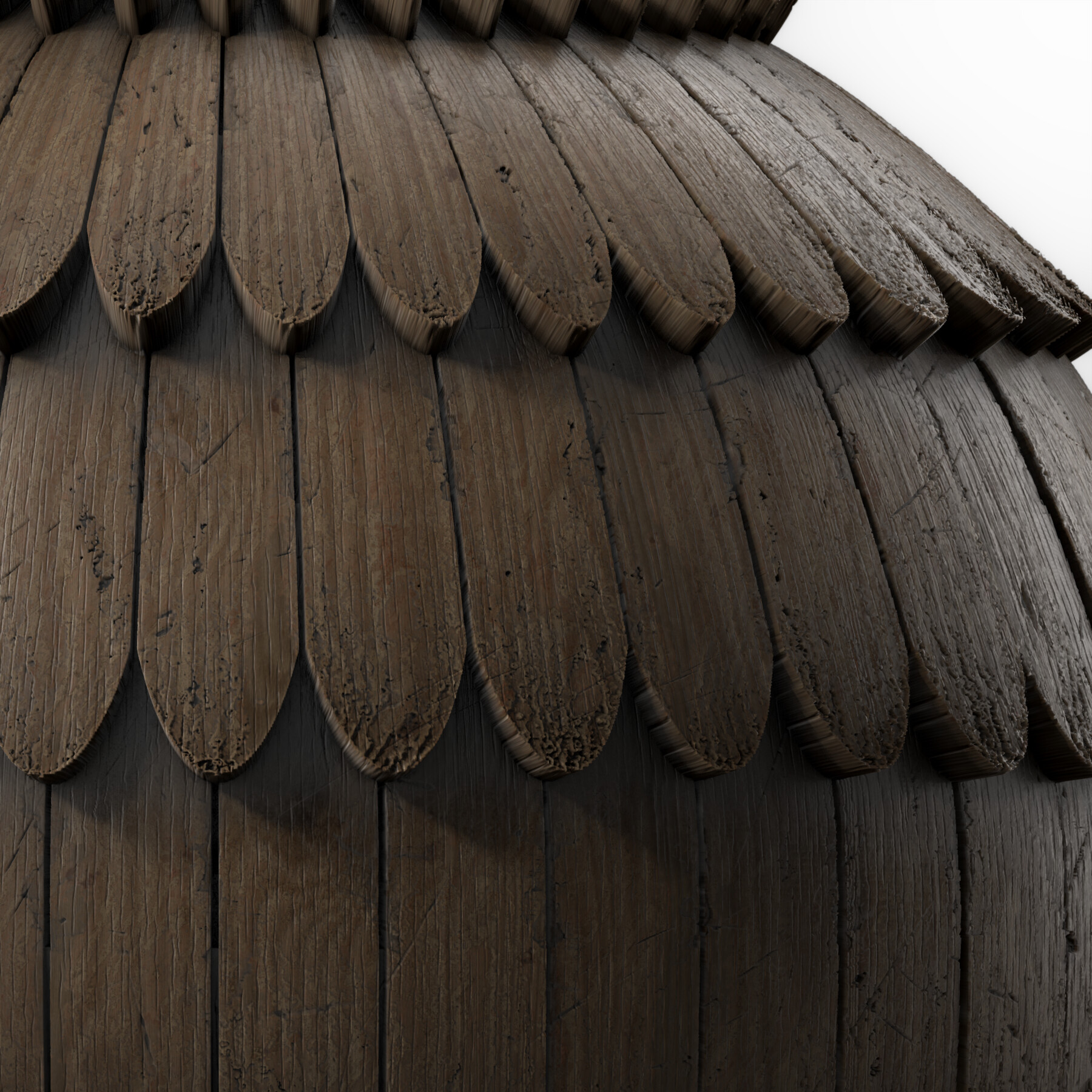 ArtStation - Roof Tile Materials 82- Wooden Roofing By Snow | Sbsar ...