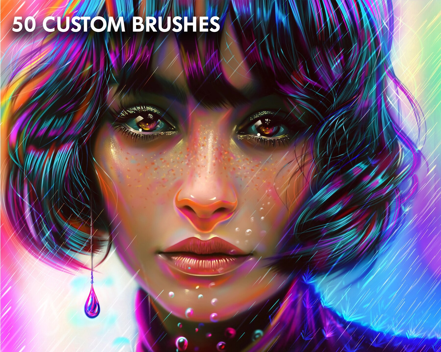 ArtStation - Hand-painted Gouache Brushes for Photoshop and Procreate