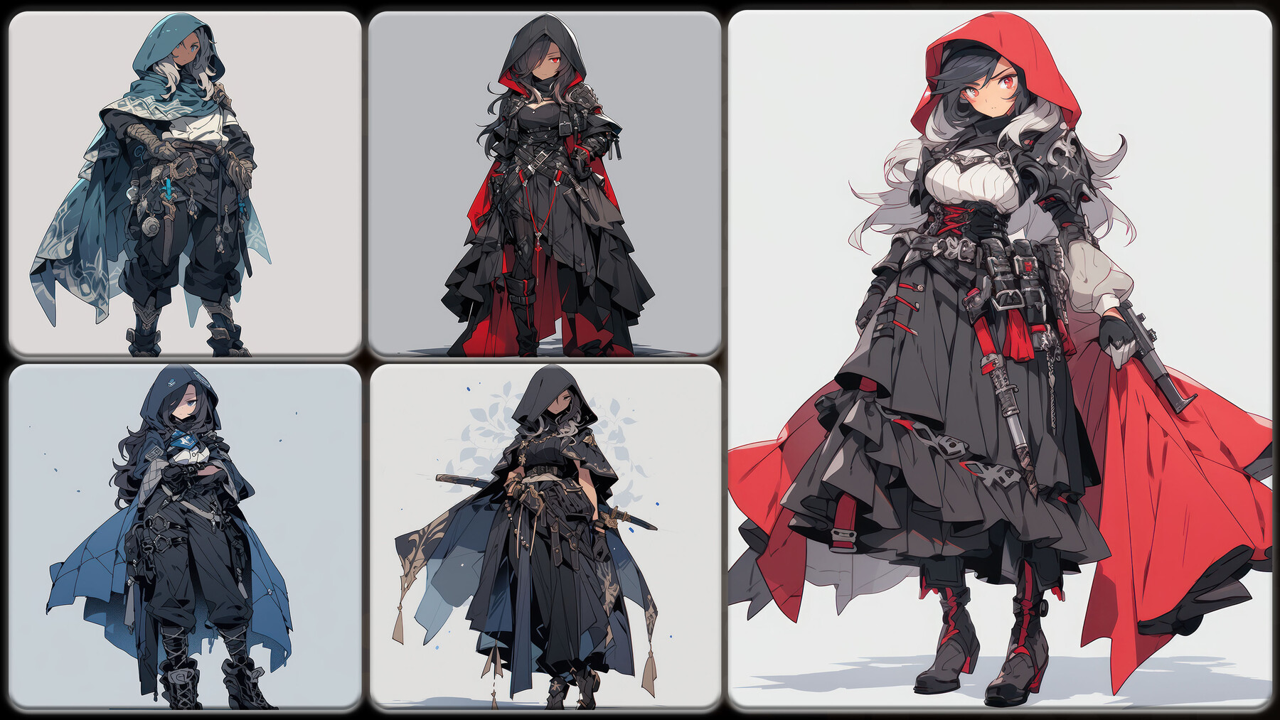 ArtStation - 200 Anime Female Thief (Full Body) Reference Pack | 4K | v ...