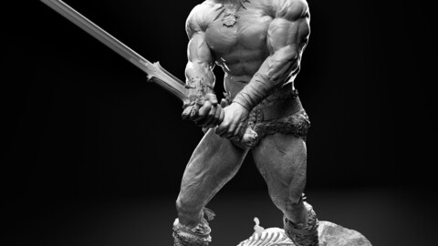 Conan Arnold Schwarzenegger armed pose
