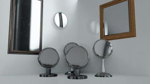 Mirror 3D Model Pack