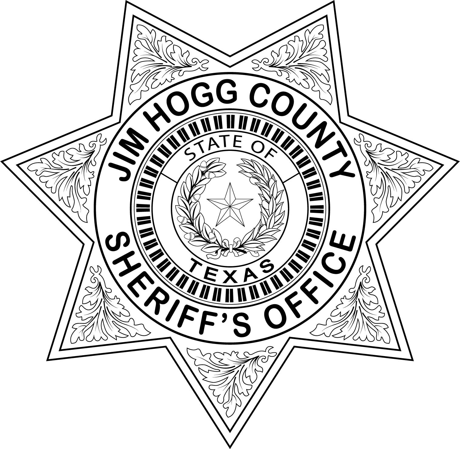 ArtStation - Jim Hogg County Sheriffs office badge Texas vector file ...