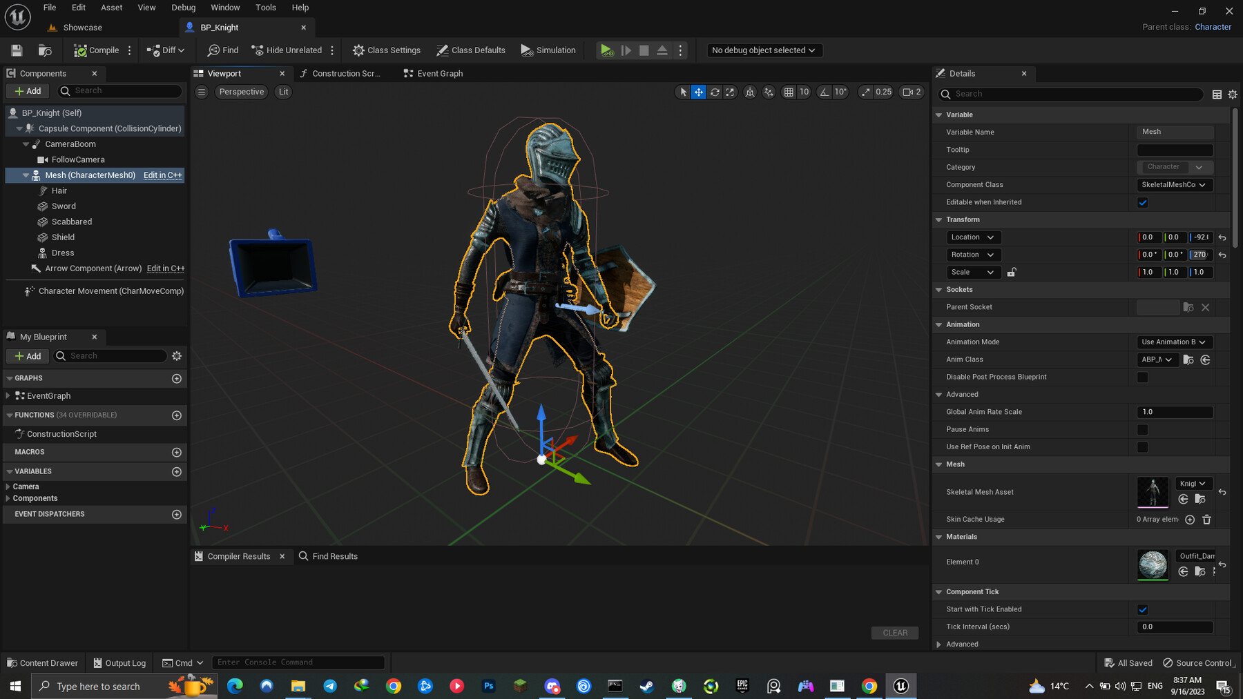 ArtStation - Unreal Engine 5 Souls Like Template + Rigged Character ...