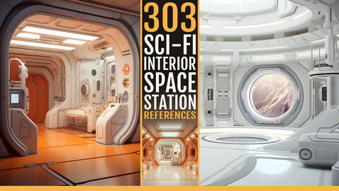 303 Sci-Fi Interior Space Station