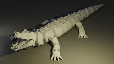 Articulated Snake, 3D CAD Model Library