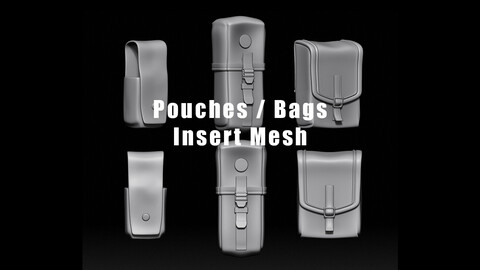Military Pouches / Bags Insert Mesh IMM