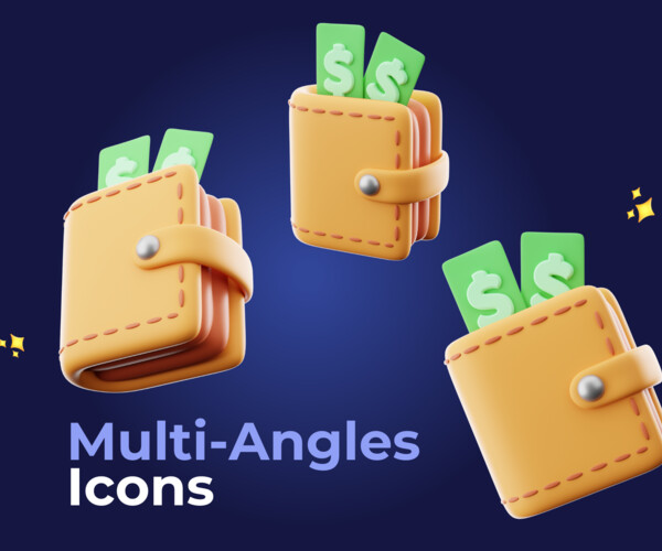 ArtStation - Gaming Streaming - 3d stylized icons perfect for apps