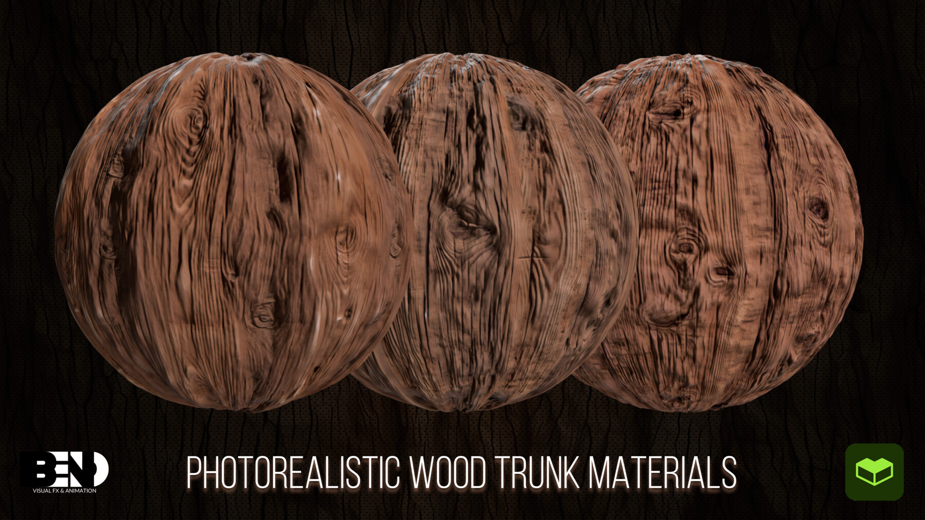 ArtStation - Rough Wood & Tree Trunk PBR Materials + SBSAR Files ...