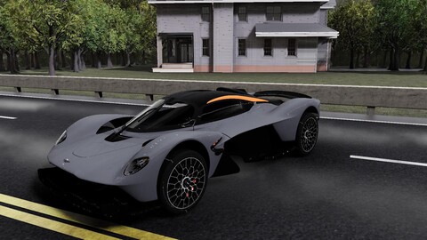 Aston Martin Valkyrie Spirit High Quality Ready For Games
