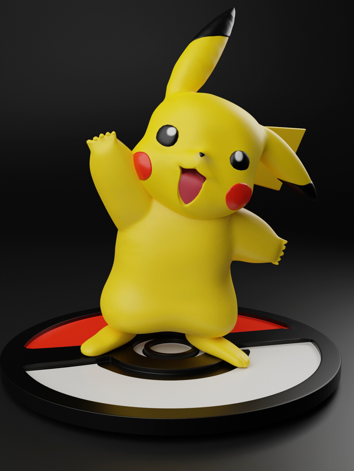 ArtStation - PIKACHU FROM POKEMON ANIME | Resources