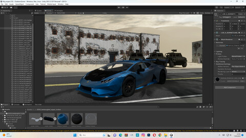 Lamborghini Super Trofeo 3D High Quality Game Ready